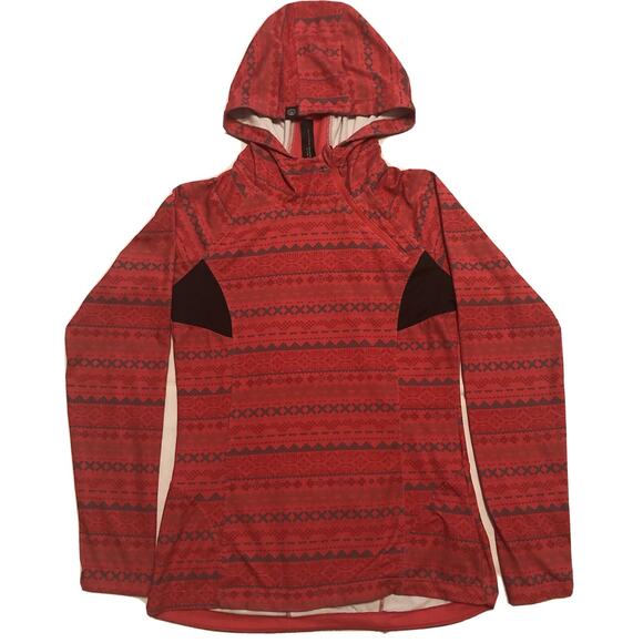 Mondetta Pullover Sleeve Running/jogging Jacket Graphic Pink Sz S @ BackPocket - Picture 1 of 12